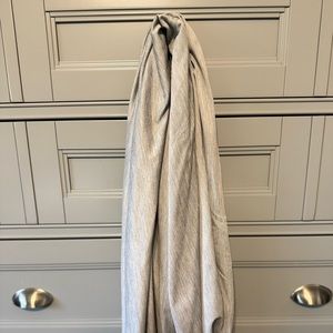 Apana gray infinity scarf